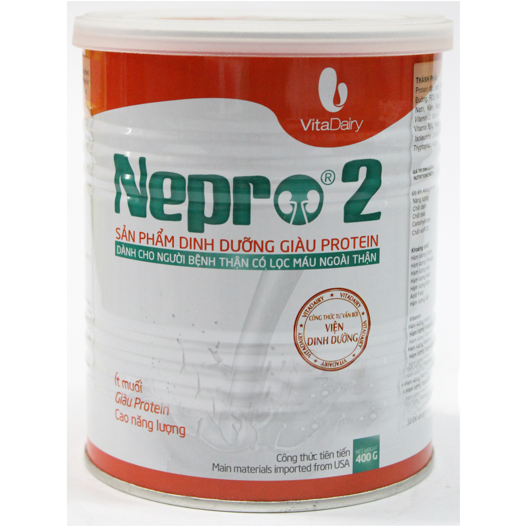 Sữa Nepro 2 400g dành cho người chạy thận nhân tạo