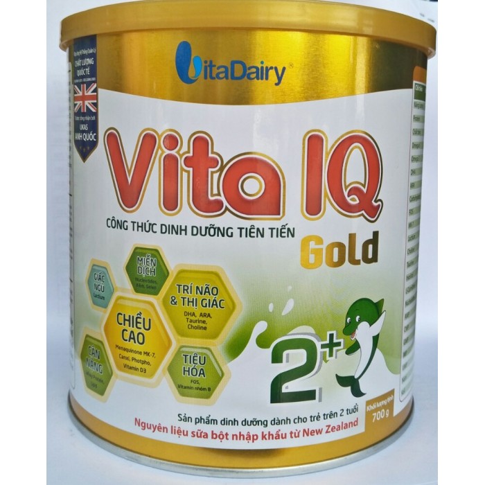 Sữa Vita IQ Gold 2 700g (dành cho trẻ từ 1-2 tuổi)