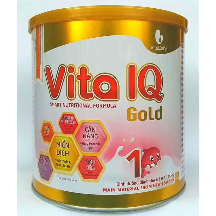 Sữa Vita IQ Gold 1 700g (dành cho trẻ từ 0 – 12 tháng)