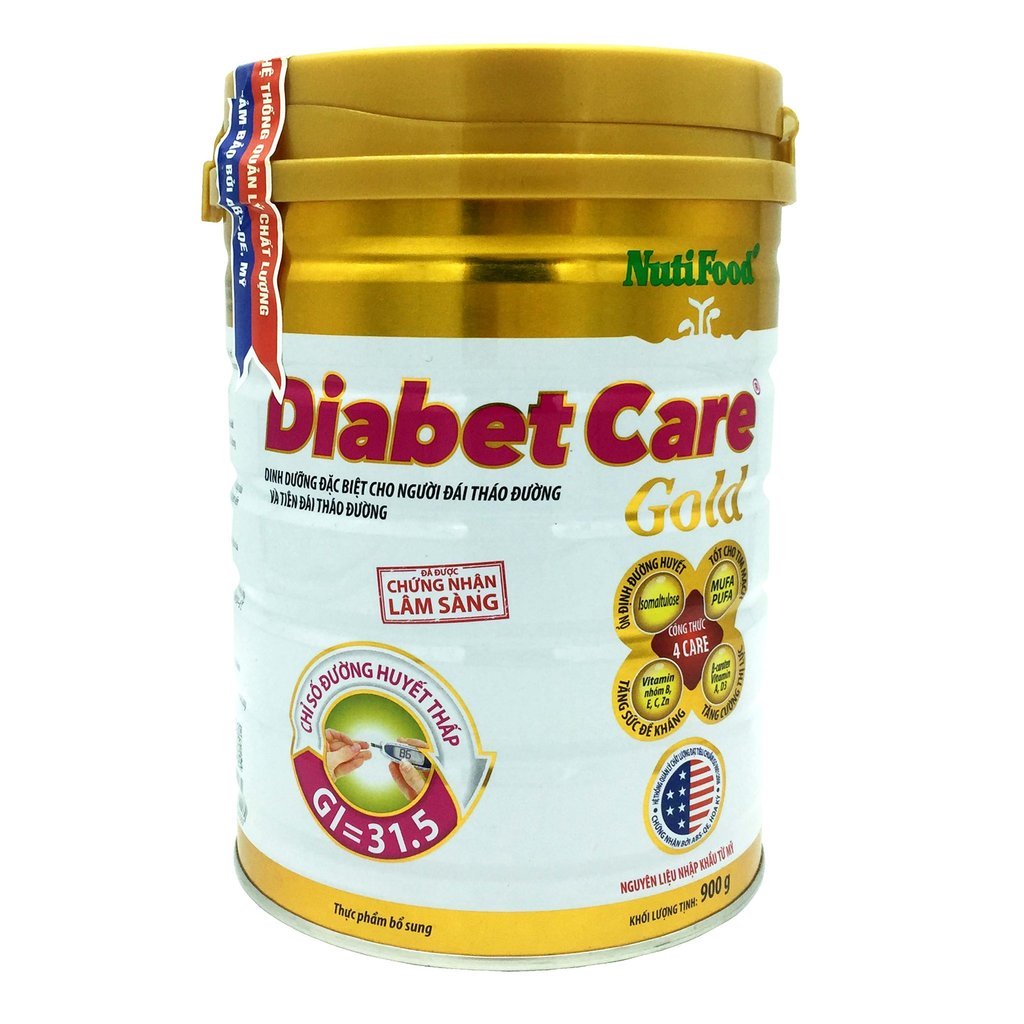 Sữa DiabetCare Gold 900g (người bệnh đái tháo đường)