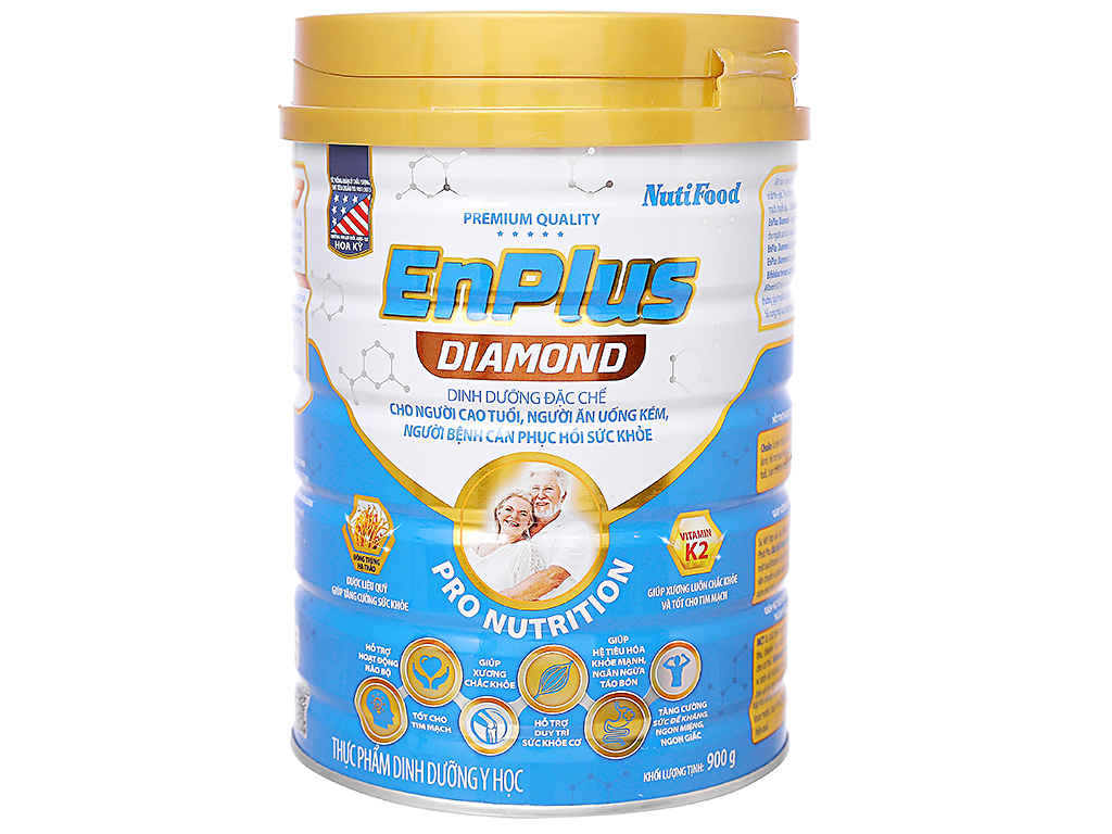 Sữa EnPlus Diamond 900G Đặc Chế Cho Người Cao Tuổi