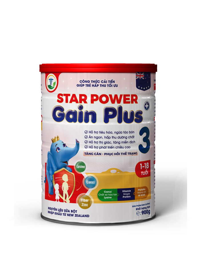Sữa bột StarPower Gain Plus