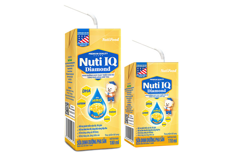 Sữa bột pha sẵn Nuti IQ Diamond 180ml (cho trẻ từ 1 tuổi)