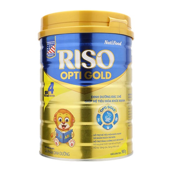 Sữa RISO OPTI GOLD 4 900g (2 tuổi trở lên)
