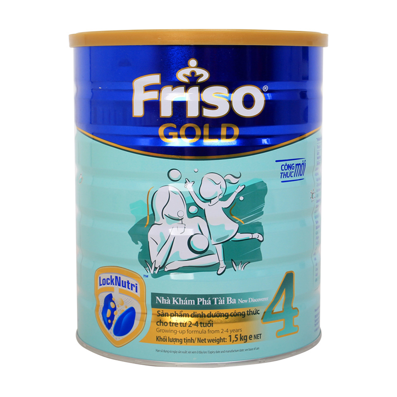 Sữa Friso Gold 4 1,5kg (cho trẻ từ 2-4 tuổi)