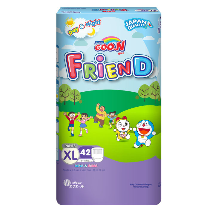 Bỉm quần GooN Friend XL42 (dành cho trẻ từ 12-17kg)